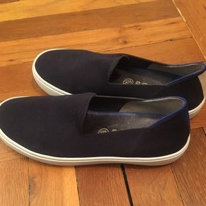 Rothy’s Deep Navy sneakers, size 6
